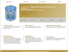Tablet Screenshot of claraval.org